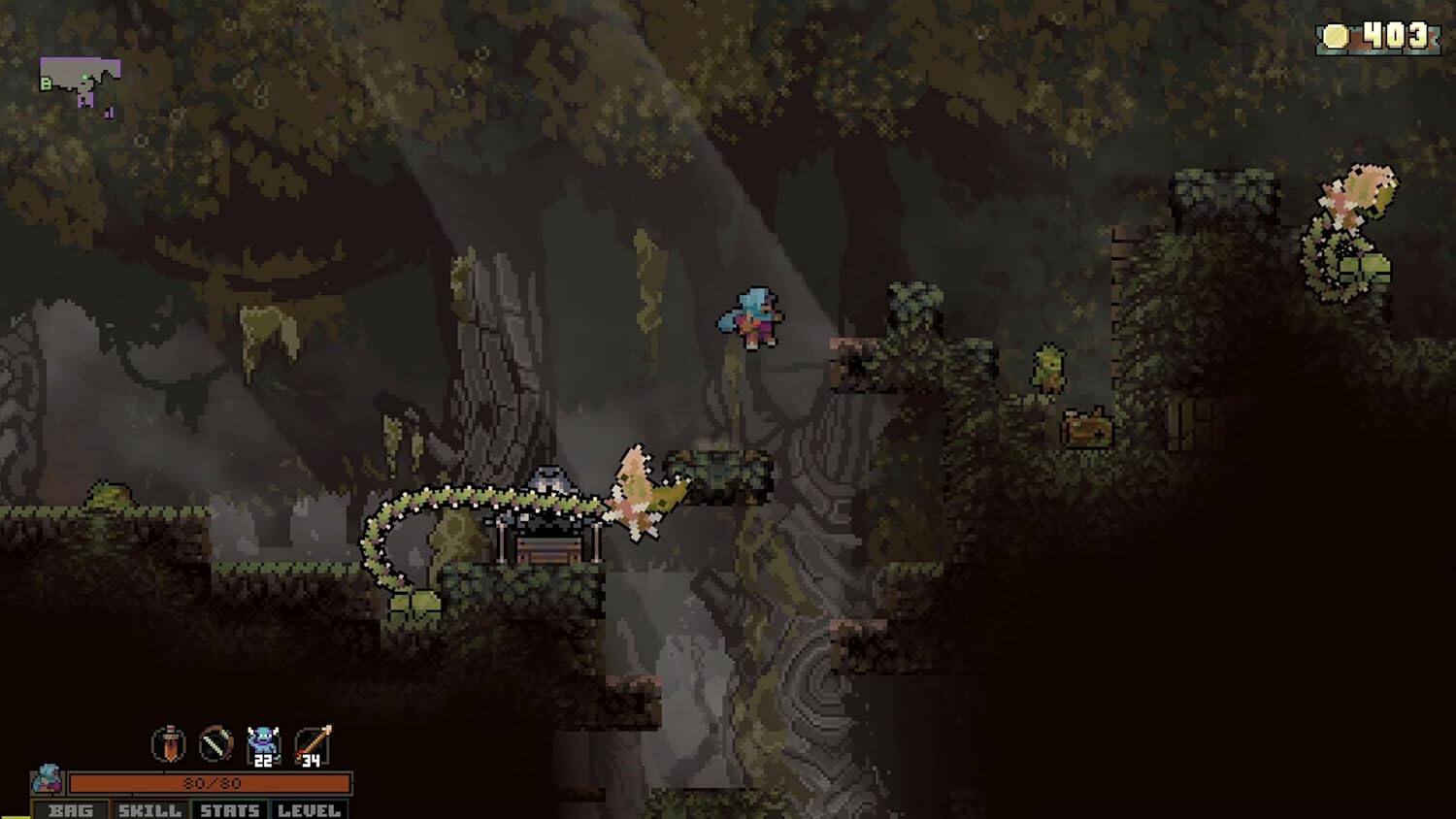 403 BAG SKILL STATS LEVEL

80/80

STR SKILL LEVEL

22 34