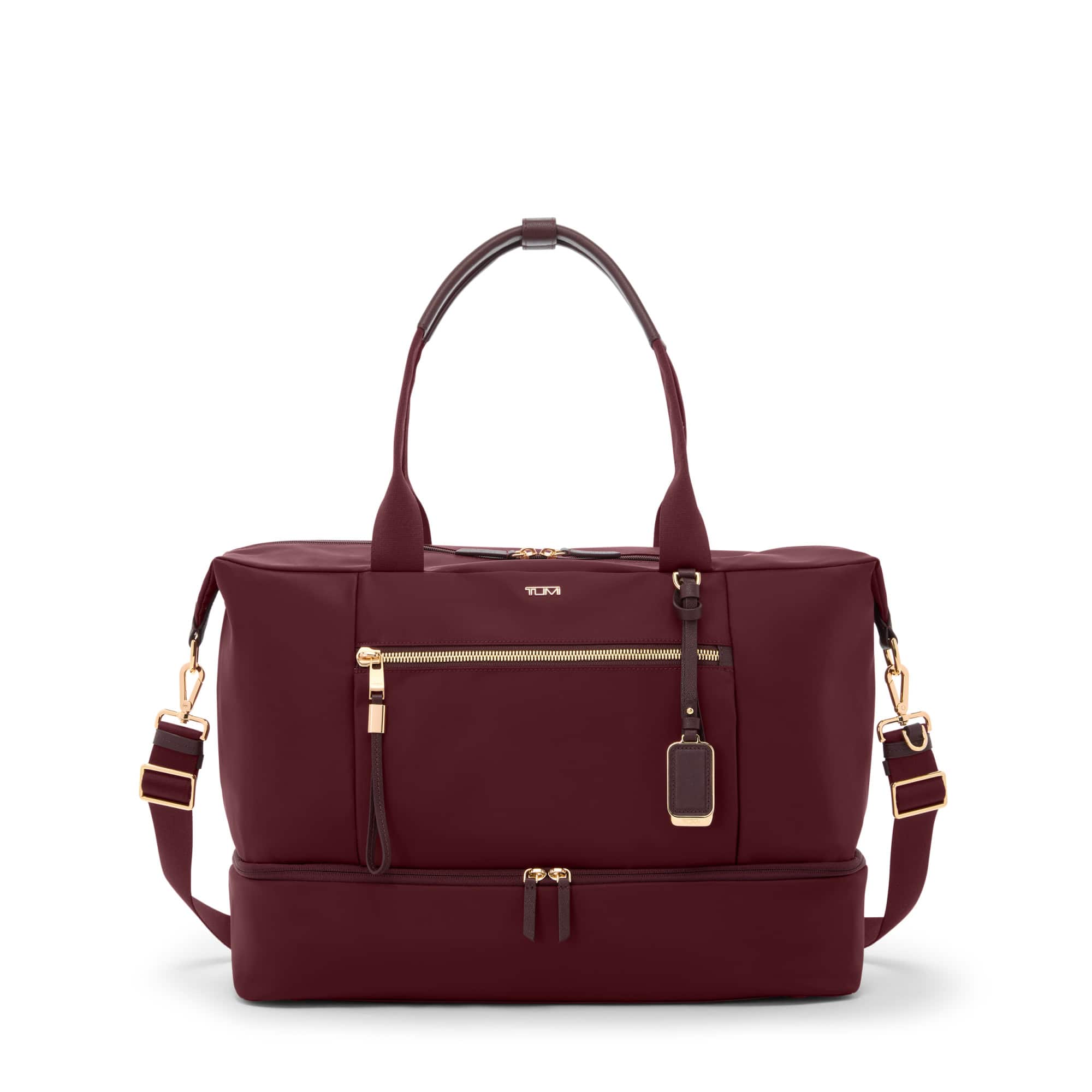 TUMI - Voyageur Contine Weekender - Wine - Front_Zoom