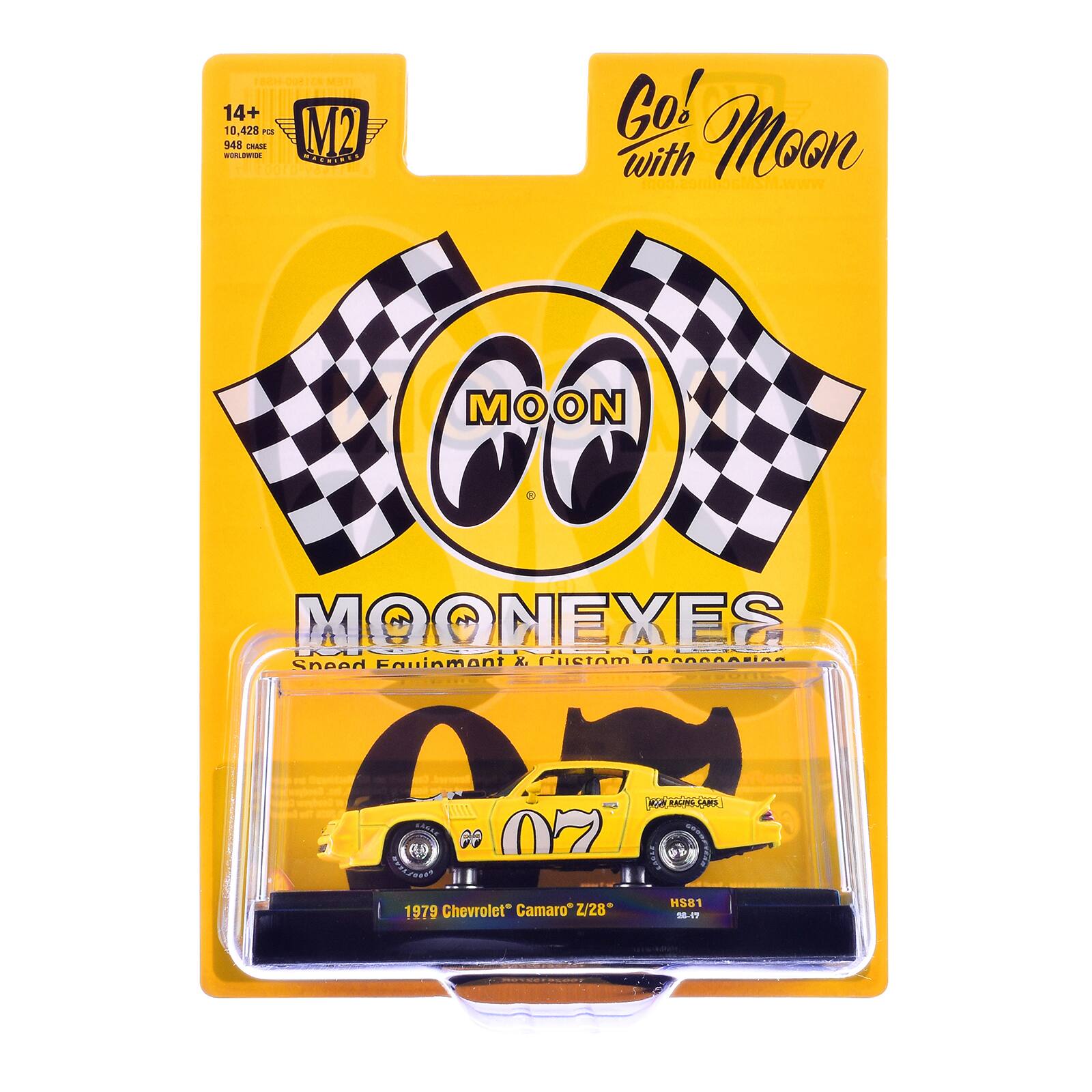 #31500-HS81 ITEM 14+ 10,428 PCS M2 948 CHASE WORLDWIDE BACHINES - Go! Moon with marks.comiamsM.www

MOON

MOONEXES Equinment & Custom Accoccotion Speed 02 WWW.RACING.CAMS () " 07
1979 Chevrolet Camaro Z/28
HS81 
2018 19828