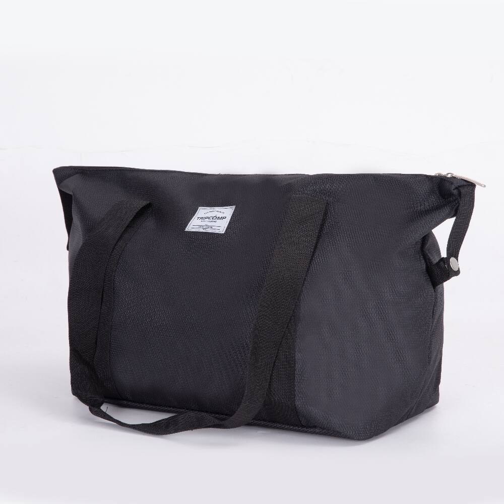 Alt View 10. Ropilly - Ropilly 5 Piece Luggage Set Softshell Suitcase with Spinner Wheels Terylene Polyester Black - Black.