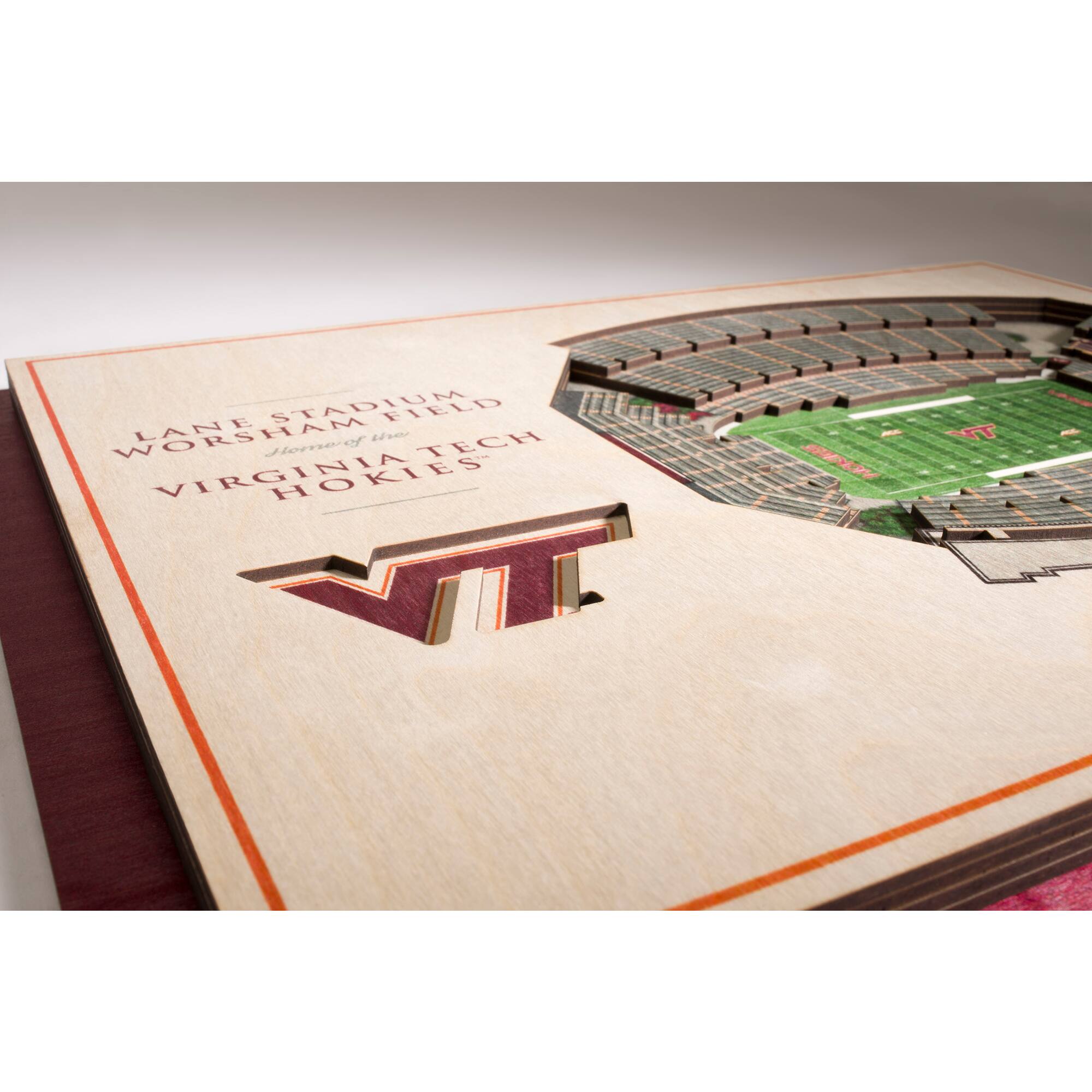 LANE STADIUM  
WORSHAM FIELD  
Home of the  
VIRGINIA TECH HOKIES