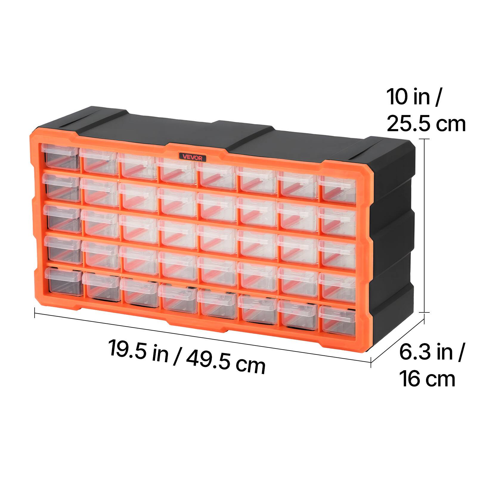 10 in / 25.5 cm  
19.5 in / 49.5 cm  
6.3 in / 16 cm
