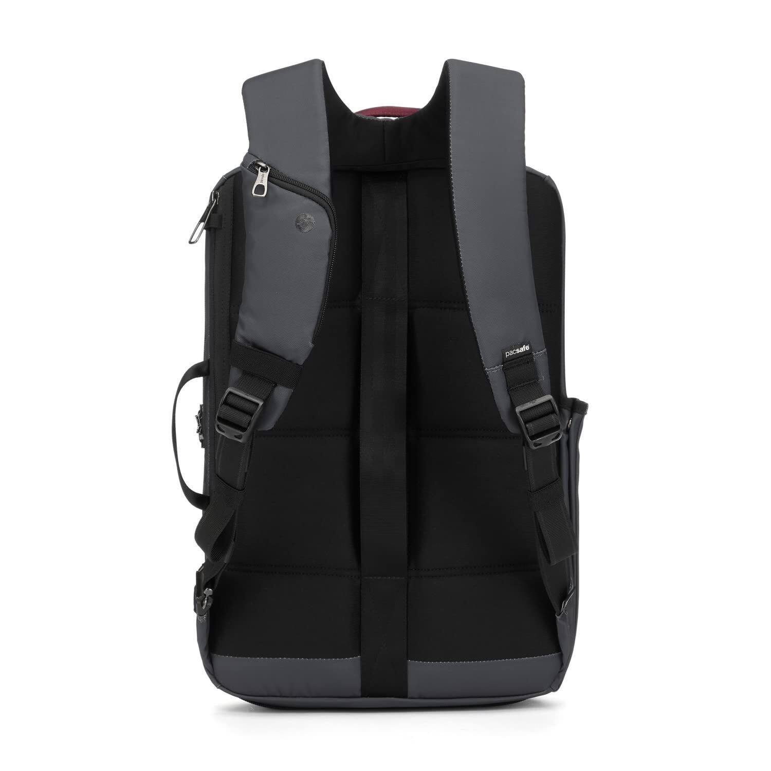 Left. Pacsafe - Pacsafe Metrosafe X 16 Inches Commuter Backpack (Slate) - Slate.