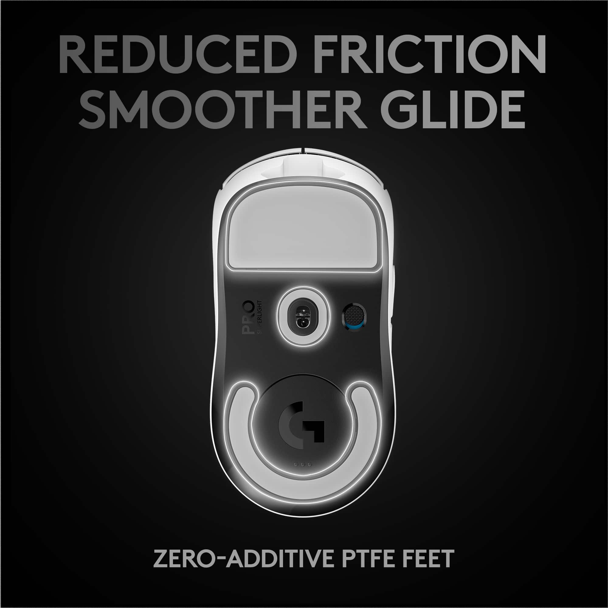 Reduced Friction Smoother Glide Erlight PTFE Feet