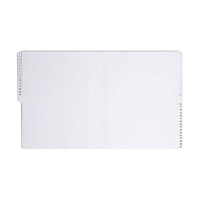 Alt View 3. Smead - Plastic Indexed Desk File, Numerical Index, Navy Blue - Navy Blue.