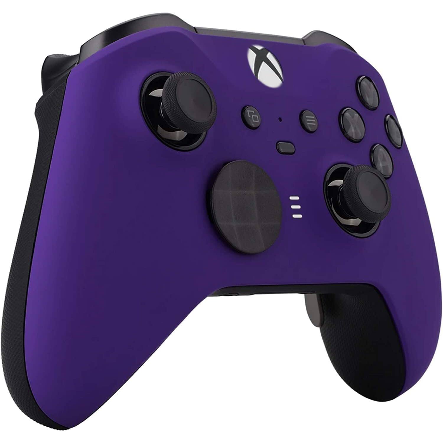 Left. Custom Controllerzz - Custom Elite Series 2 Wireless Controller for Xbox Series X, Xbox Series S, Xbox One - Purple.