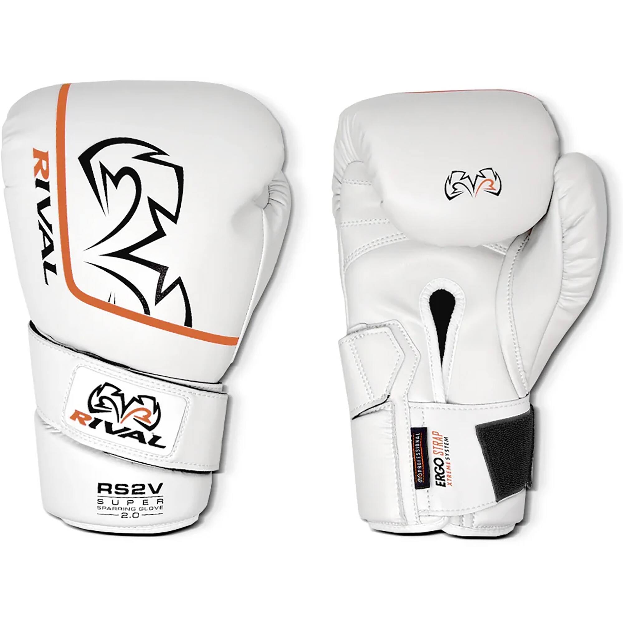 RIVAL RS2V SUPER SPARRING GLOVE 2.0  
ERGO XTREMES STRAP SYSTEM