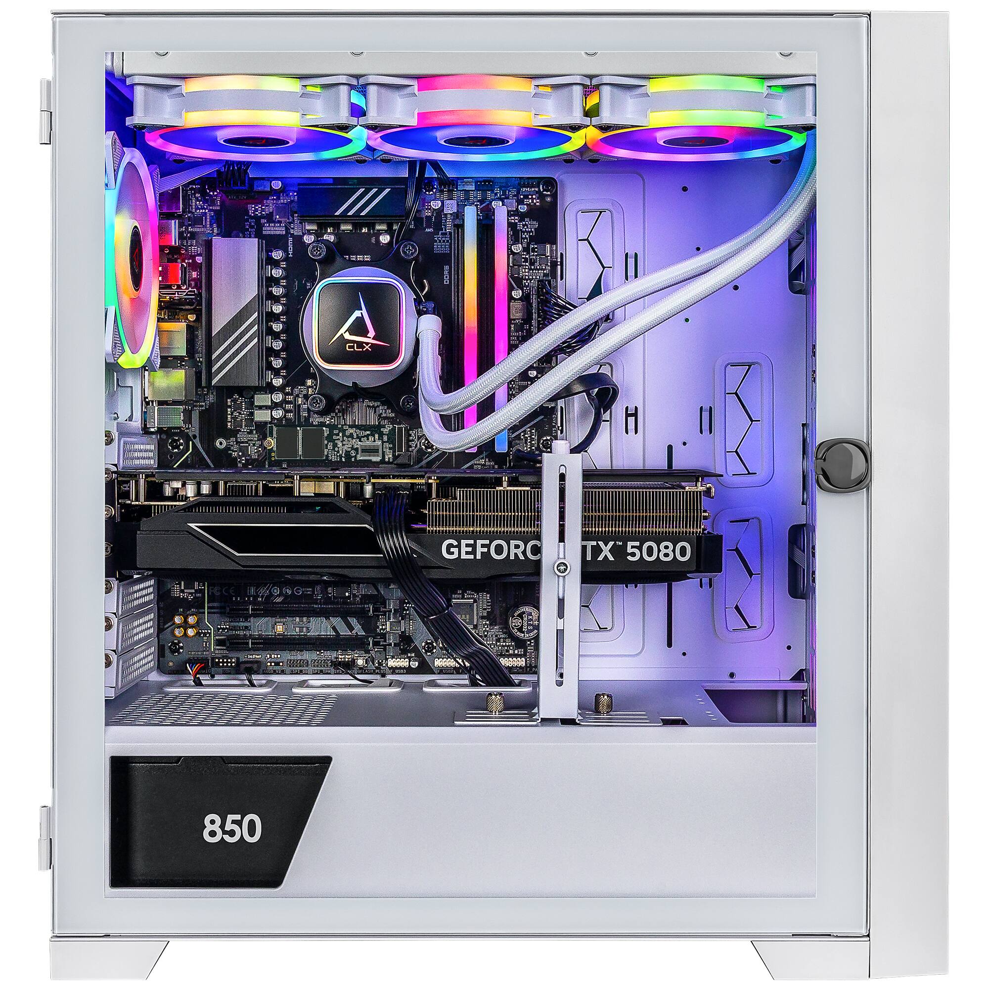 The text on the image reads "CLX GEFORC TX 5080 850."