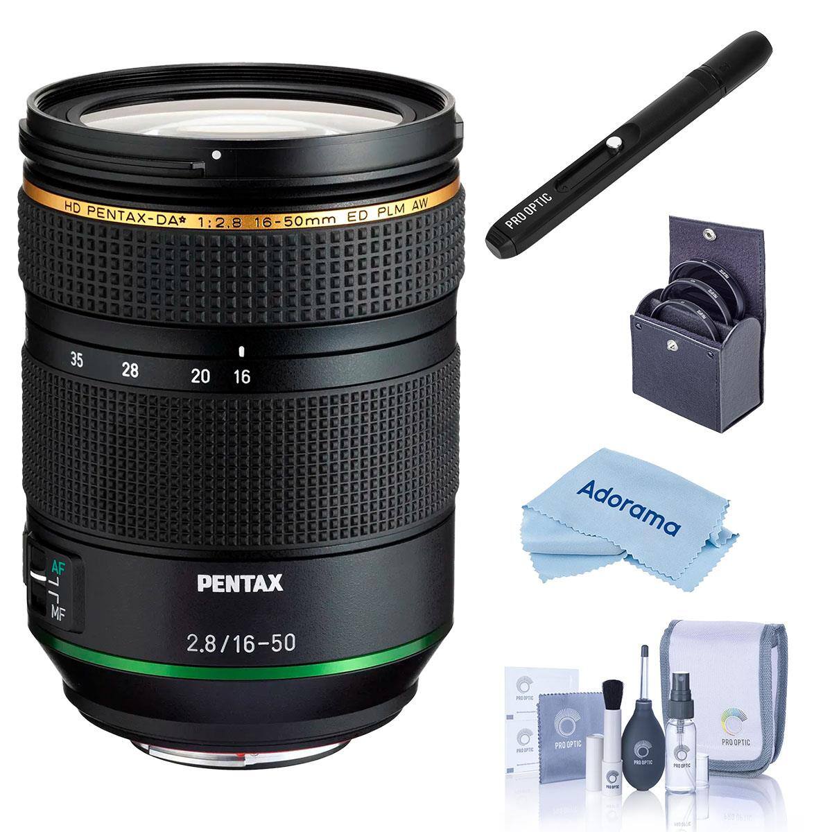 HD PENTAX-DA* 1:2,8 16-50mm ED PLM AW  
PRO OPTIC  
35 28 20 16  
AF/MF  
PENTAX 2.8/16-50  
Adorama  
PRO OPTIC  
PRO OPTIC  
PAESEPIC  
requertic  
KAIN  
65016112