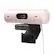 Front. Logitech - Brio 500 1920x1080p Webcam with Privacy Cover - Rose.