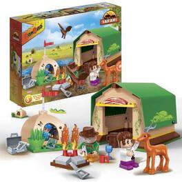 BanBao - Tented Camp Building Kit STEM Toy (226PCS) Building Set for Kids