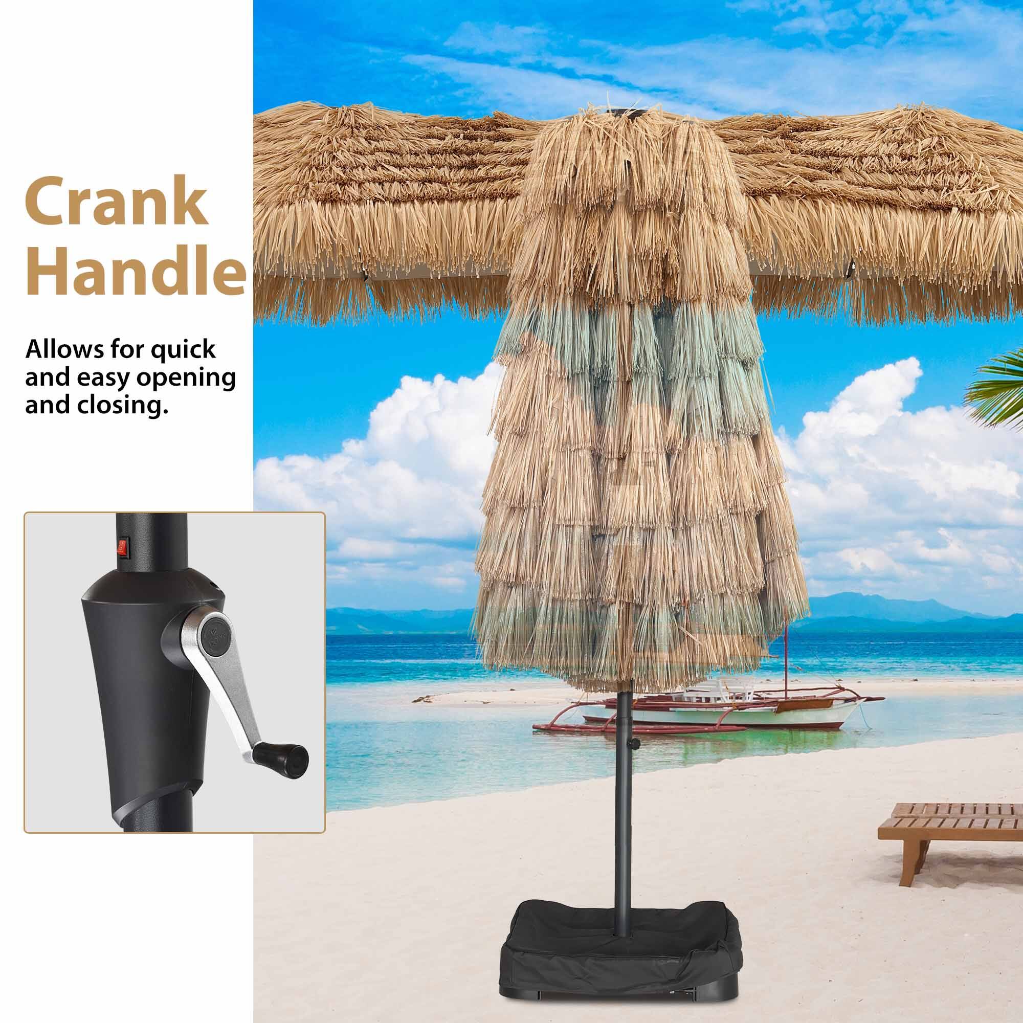 Crank Handle

Allows for quick and easy opening and closing.