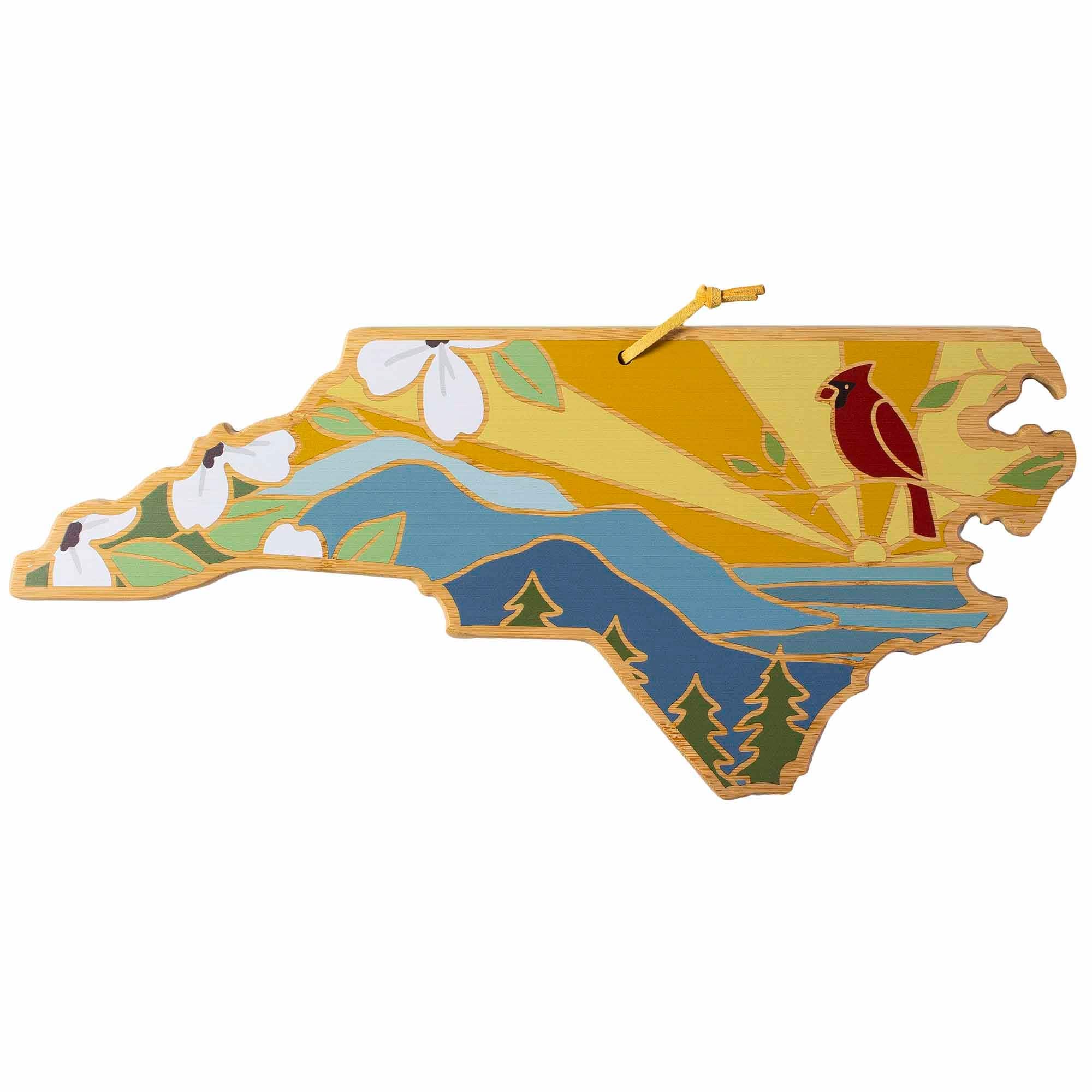Totally Bamboo - North Carolina Cutting Board with Artwork by Summer Stokes price history on PriceWatchPro