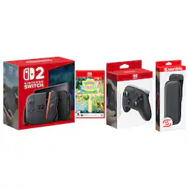 Switch 2 Console with Pokemon Pokopia, Pro Controller and Protective Case Bundle