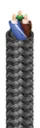 Alt View 13. AudioQuest - NRG-Y3 6.6' Power Cable with C13 to 3-Prong Wall Plug Connectors - Black.