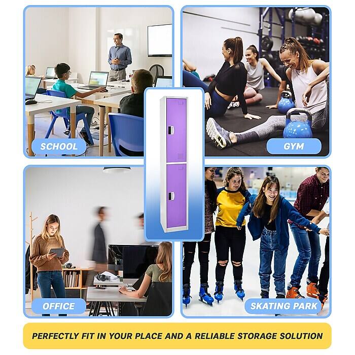 SCHOOL, GYM, OFFICE, SKATING PARK, PERFECTLY FIT IN YOUR PLACE AND A RELIABLE STORAGE SOLUTION