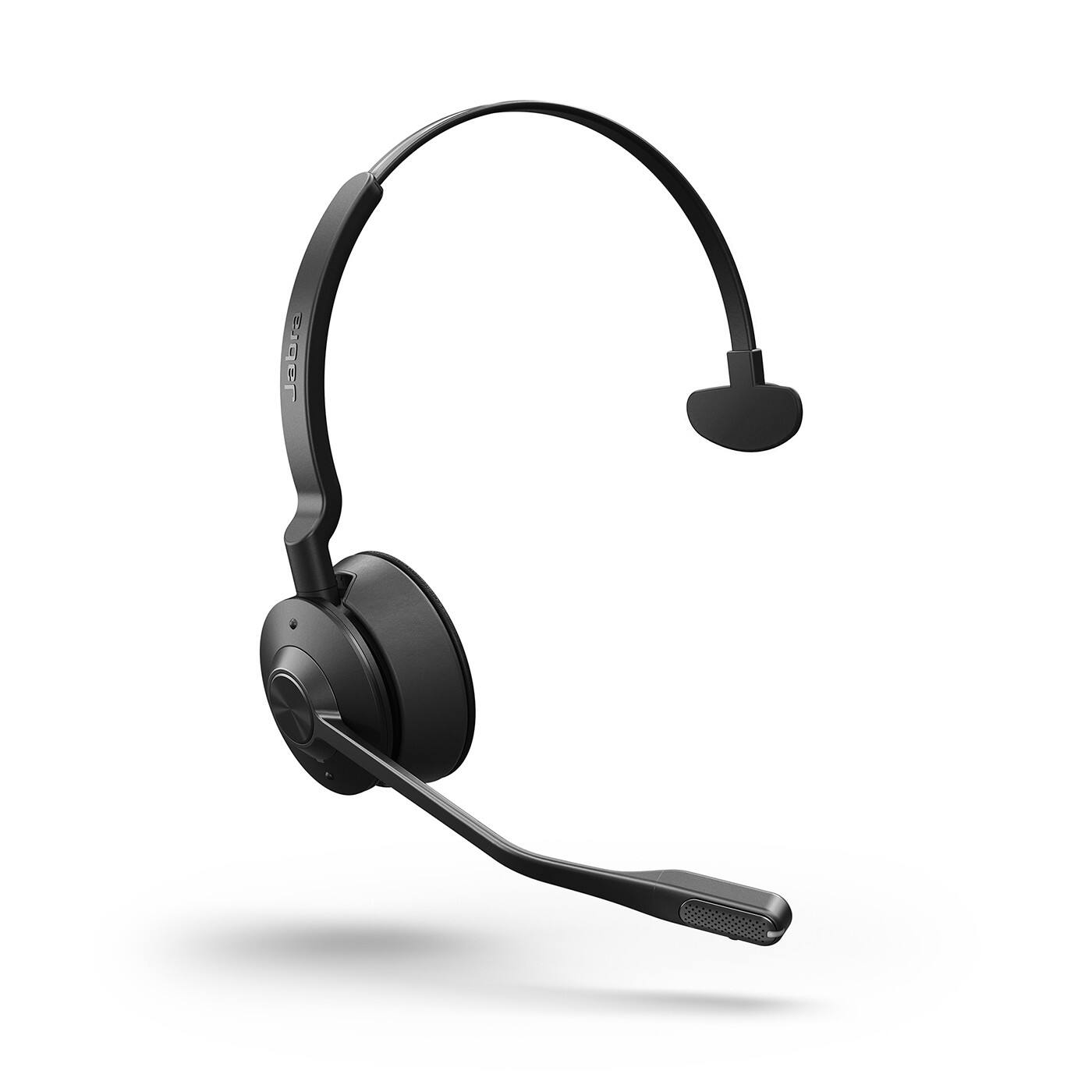 Back. Jabra - engage 55 - usb-a uc mono with charging stand wireless headset / music - Black.