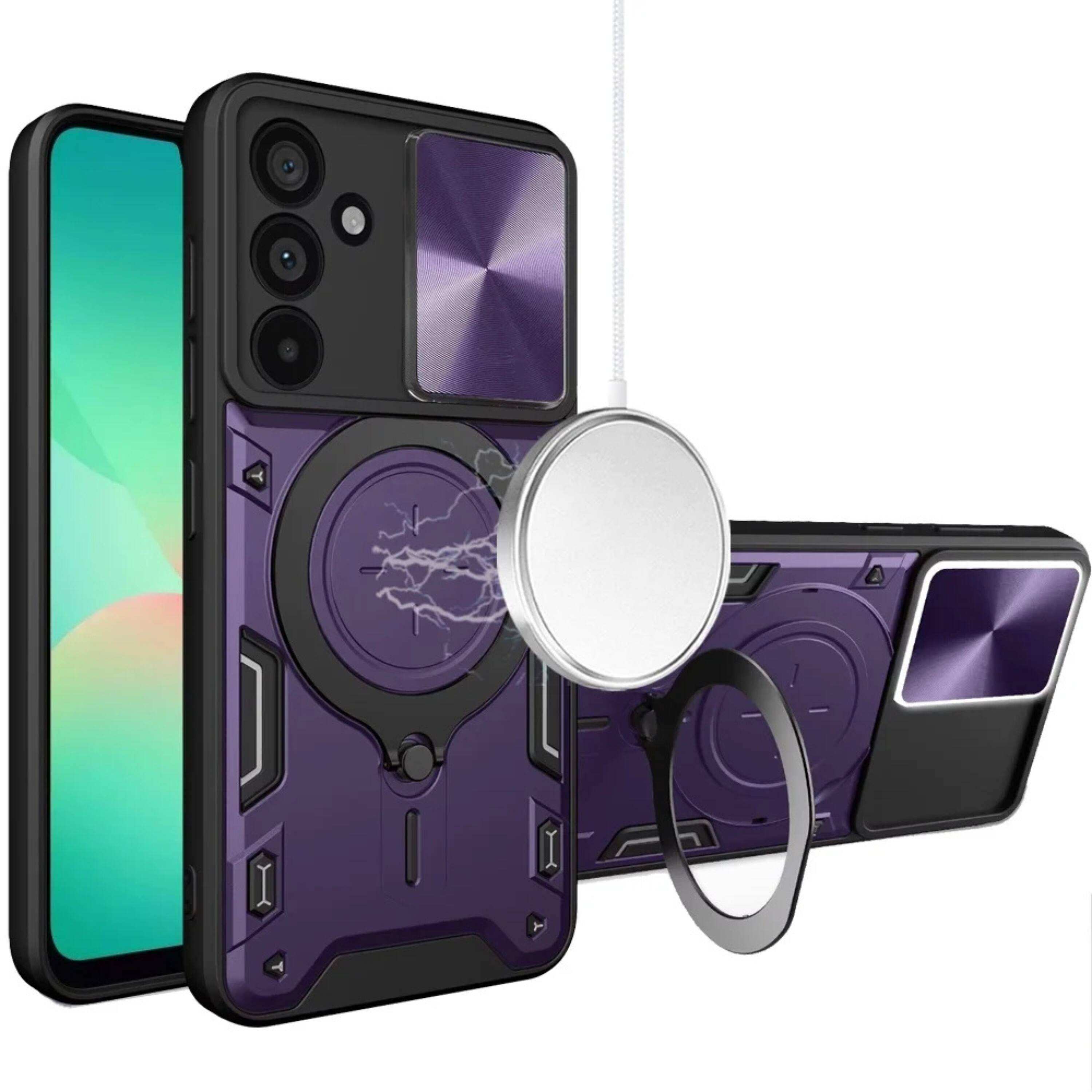 Kitcheniva Magnetic Ring Camera Lens Protection Stand Phone Case With ...