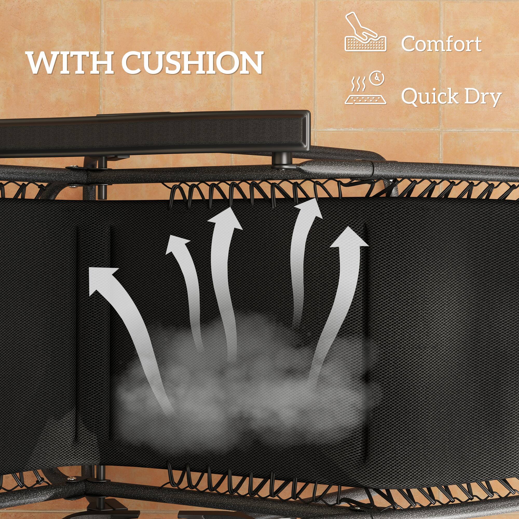 WITH CUSHION Comfort Quick Dry