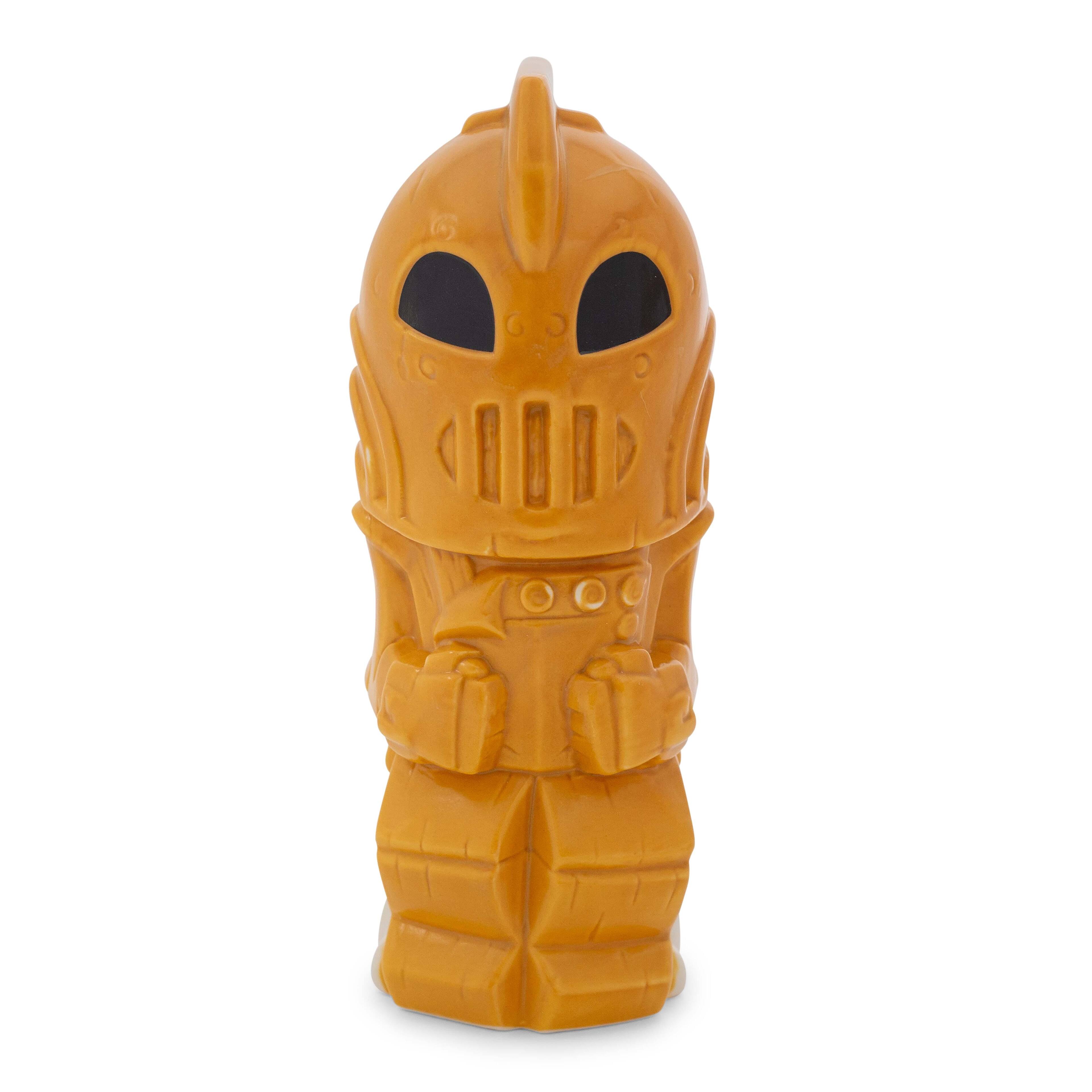 Front. Disney - Geeki Tikis Disney The Rocketeer Ceramic Mug | Holds 16 Ounces - Brown.