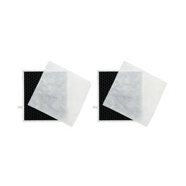 Nispira - 3 in 1 HEPA Activated Carbon Filter for LEVOIT Vital 100 Air Purifier Removes Smoke Dust VOCs Chemical 2 Pack