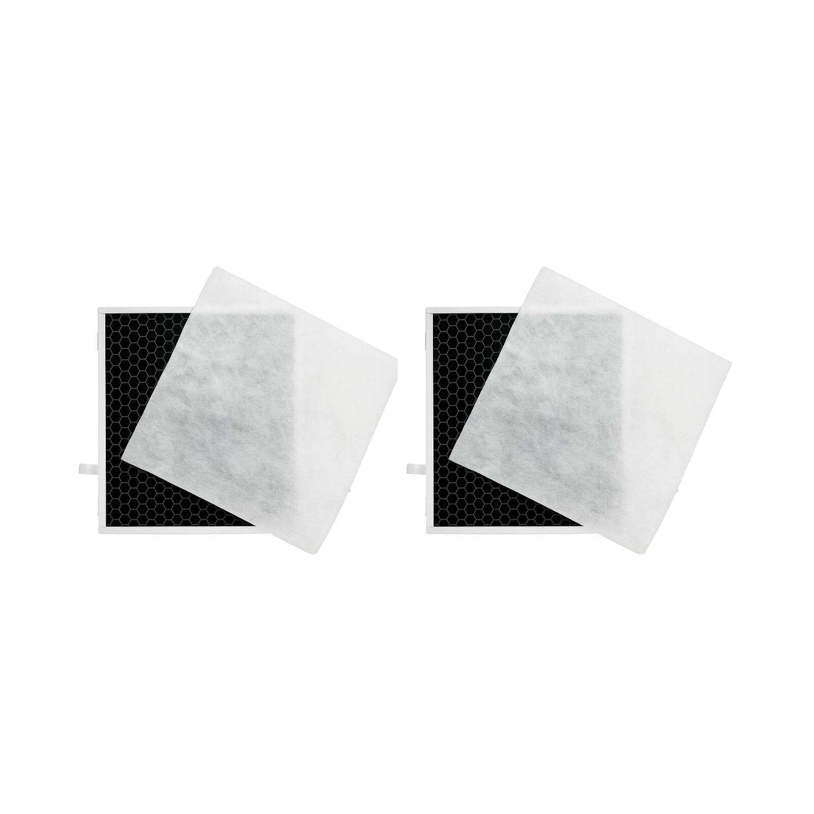 Front. Nispira - Nispira 3 in 1 HEPA Activated Carbon Filter for LEVOIT Vital 100 Air Purifier Removes Smoke Dust VOCs Chemical 2 Pack.