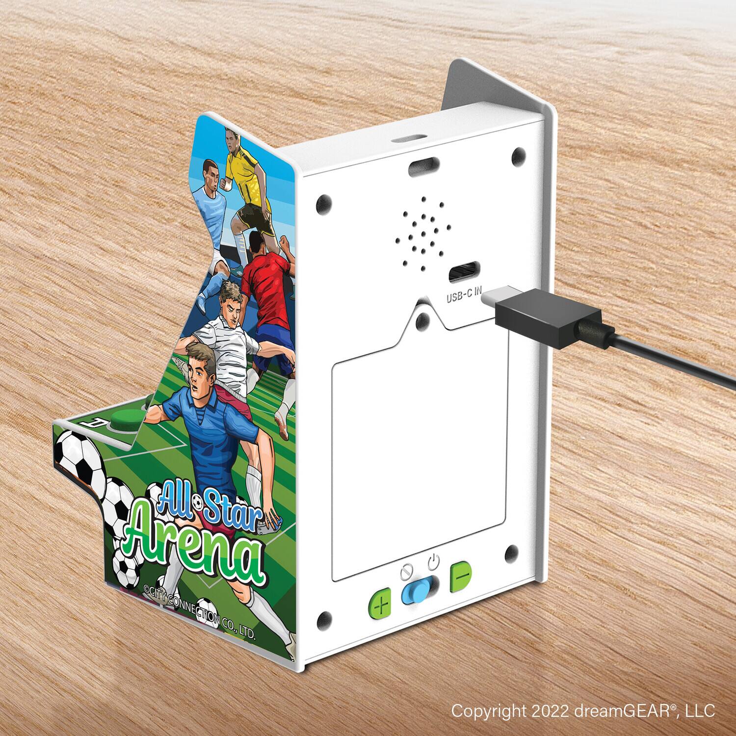 USB-C IN

All Star Arena

SCITY CONNECTION CO., LTD.

Copyright 2022 dreamGEAR, LLC