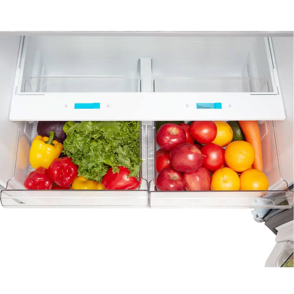 Midea 18 Cu. Ft. Garage Ready Top Freezer Refrigerator Black