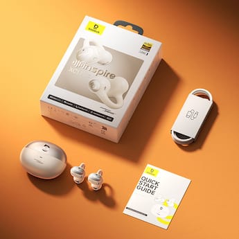 Baseus Inspire XC1 Clip on Earbud, Sound By Bose Headphones Baseus Inspire XC1 Clip on Earbud, Sound By Bose Headphones