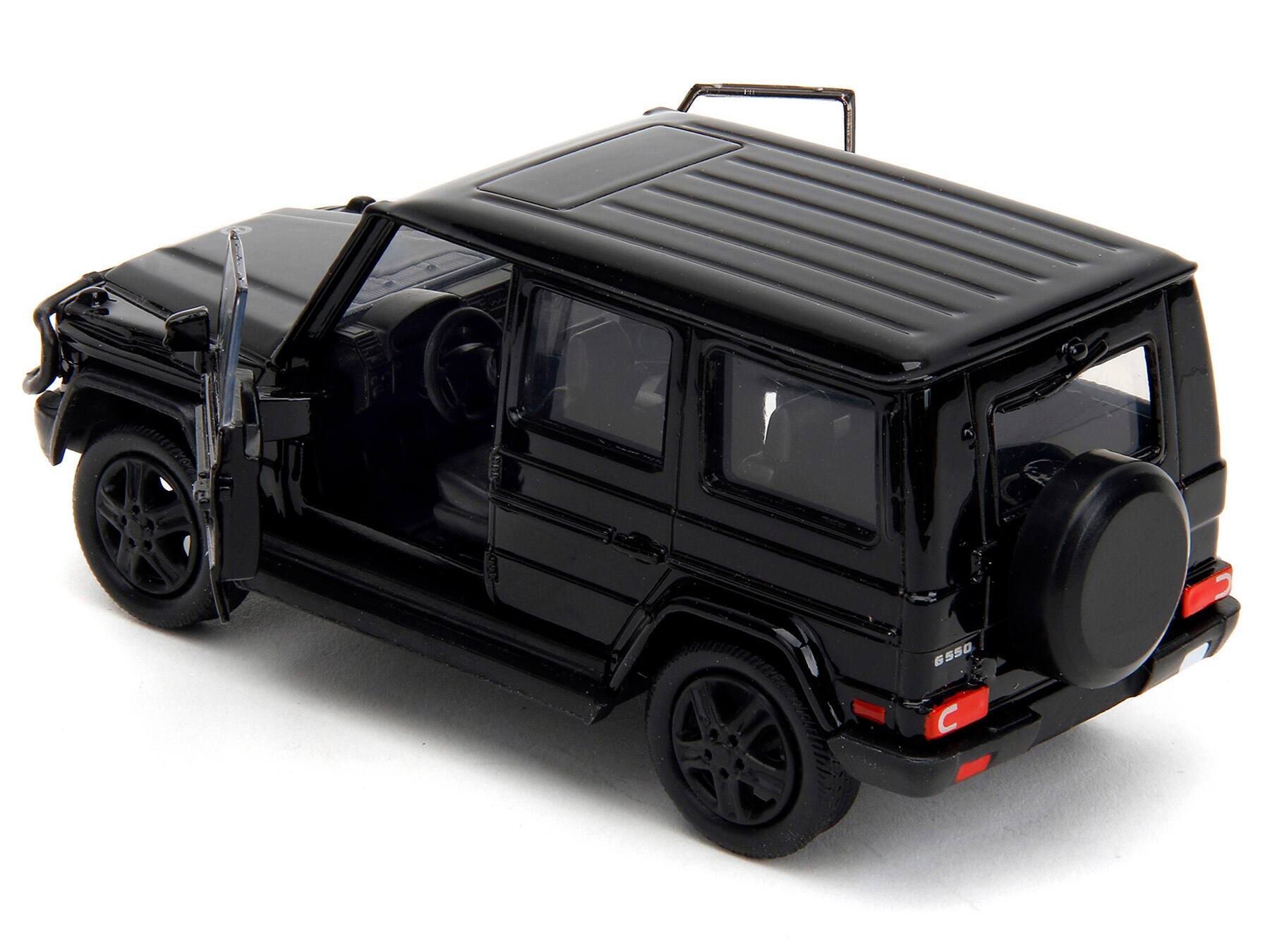 Back. Jada - Mercedes-Benz G-Class 4x4 Black "Pink Slips" Series 1/32 Diecast Model Car by Jada - Black.