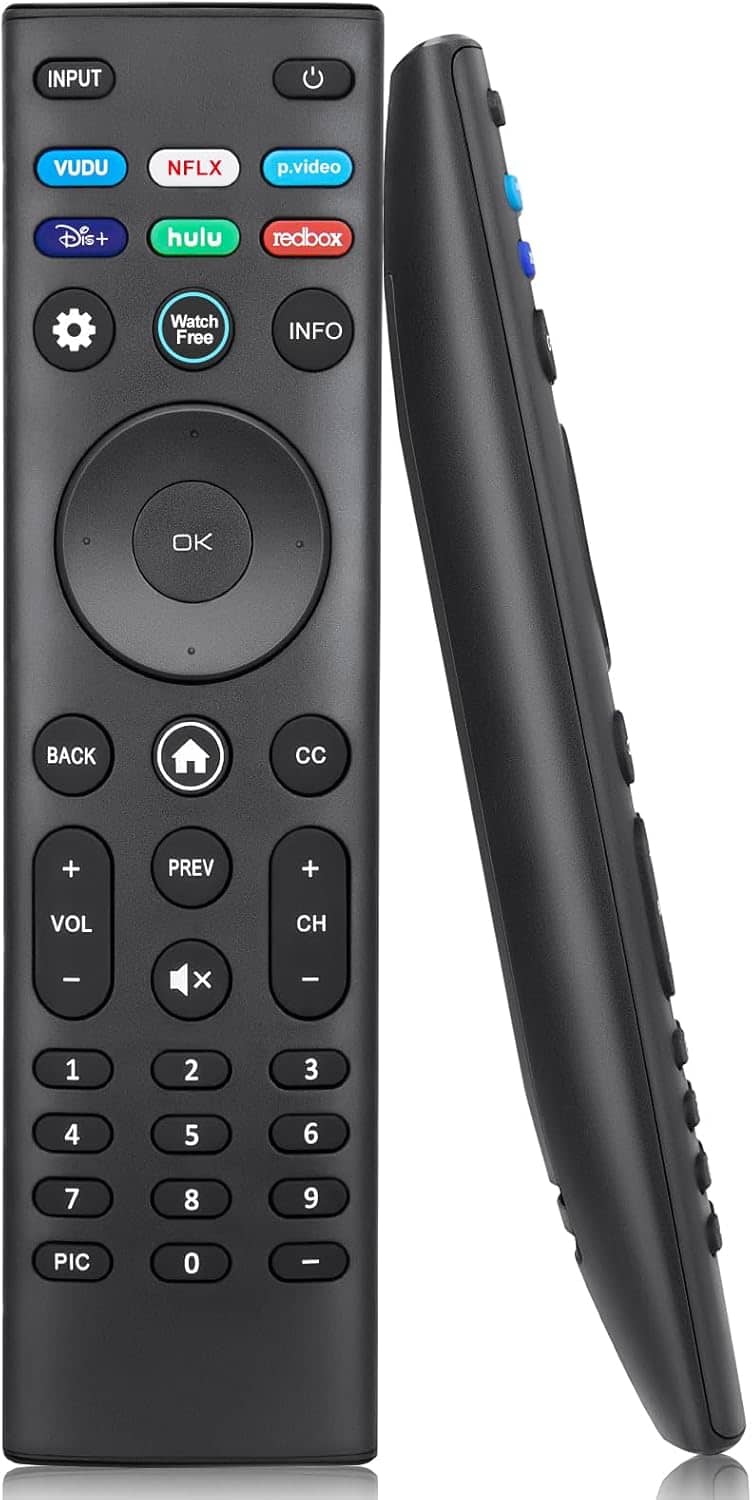 VINABTY - New XRT140 Replaced Remote Fits for All Vizio LCD/LED/QLED/HD/4K/UHD/HDR TVs Smartcast D, E, M, P, V, PX Series - Black