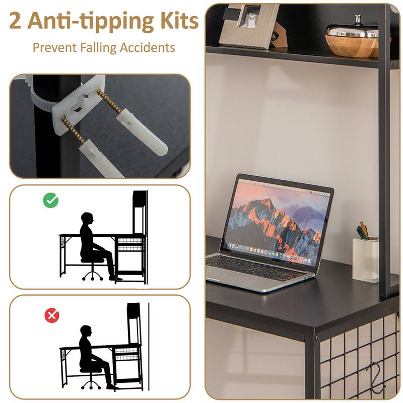 2 Anti-tipping Kits  
Prevent Falling Accidents