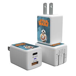 Keyscaper - Star Wars: The Force Awakens Color Block USB A/C Charger - BB-8