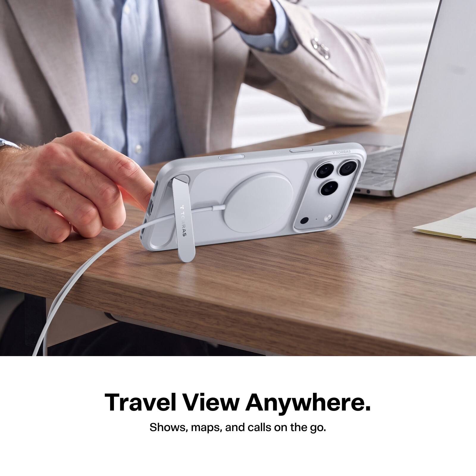 7 TORRAS  
TORRAS  
Travel View Anywhere.  
Shows, maps, and calls on the go.