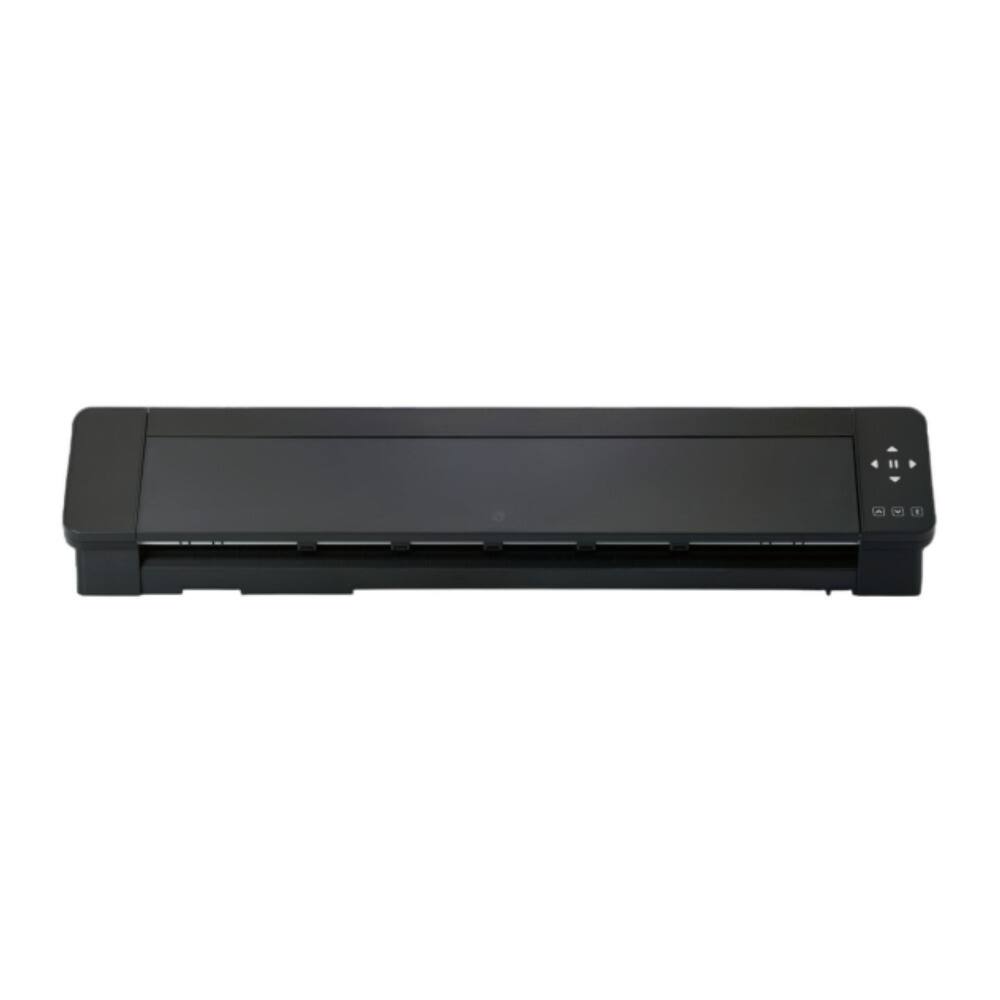 Front. Silhouette - Silhouette Cameo Pro MK II Black Cutting Machine with 24 Inch Cutting Width - Black.