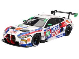 BMW M4 GT3 EVO #96 "Turner Motorsport" IMSA "Hours of Daytona" (2025) 1/18 Model Car by Top Speed