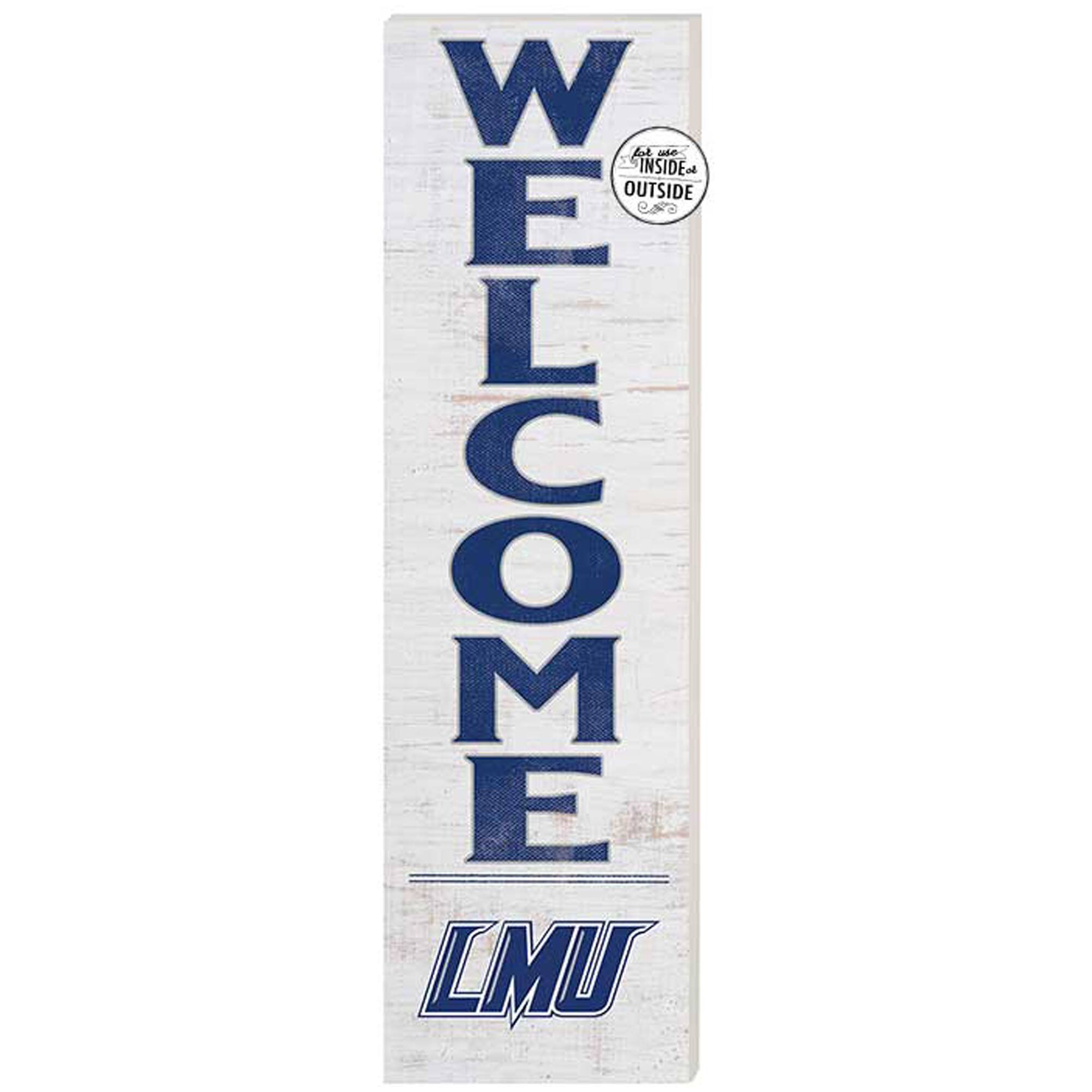 Lincoln Memorial Railsplitters 10'' x 35'' Indoor/Outdoor Welcome Sign