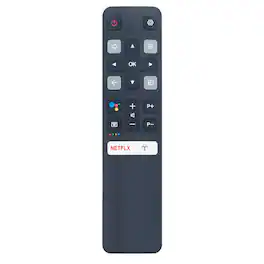 VINABTY - New ARC802V-FMR1 Voice Replaced Remote Control Fits for TCL TV 06-BTZNYY-URC802V RC802V FMR1 32S6500A - Black