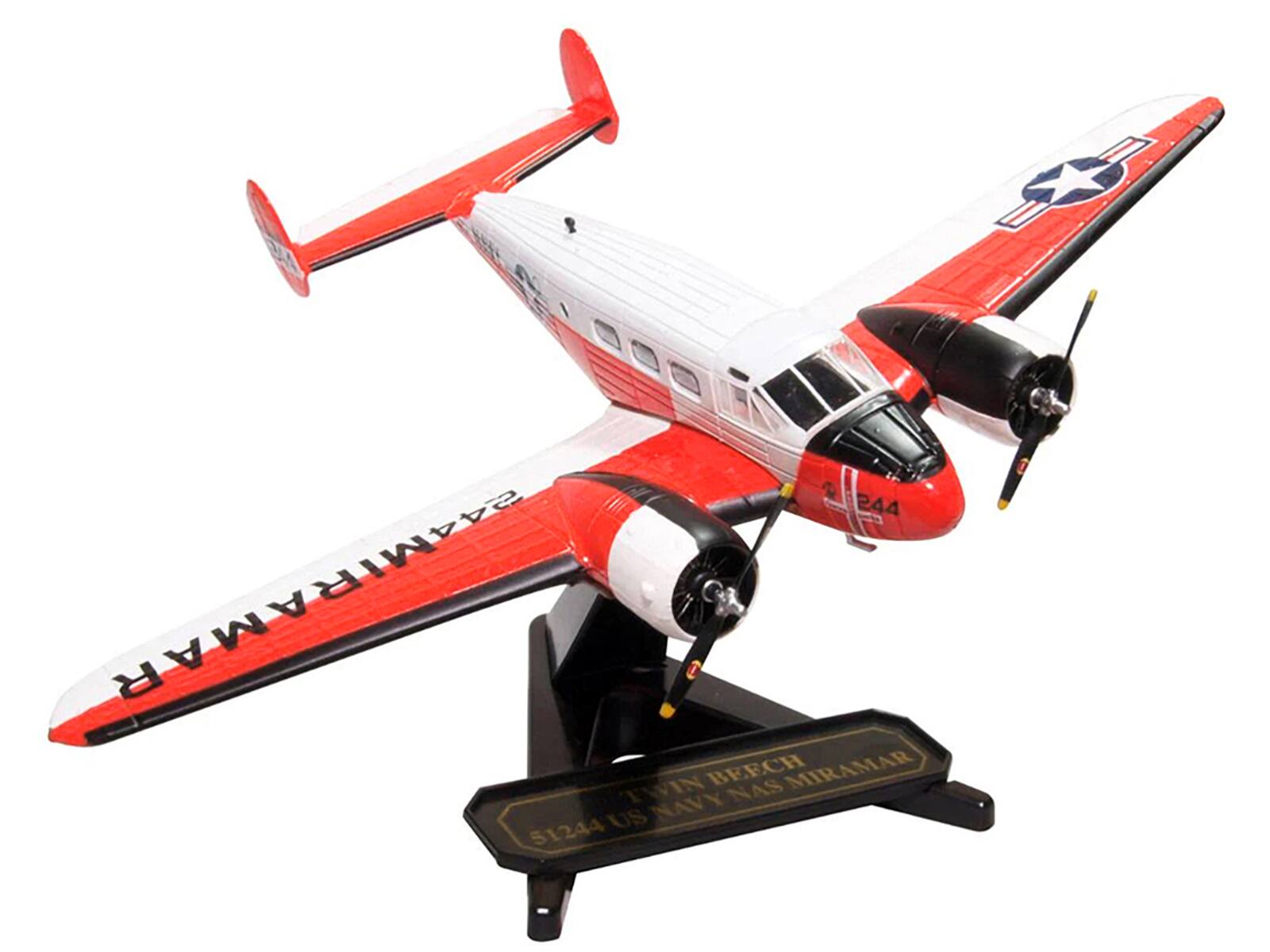 1 244 AMARIMS TWIN BEECH NAS MIRAMAR US NAVY 51244