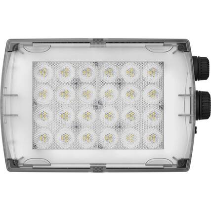 Front. Litepanels - Litepanels Croma 2 14W Variable Color On-Camera LED Light, Dimmable, >90 CRI.