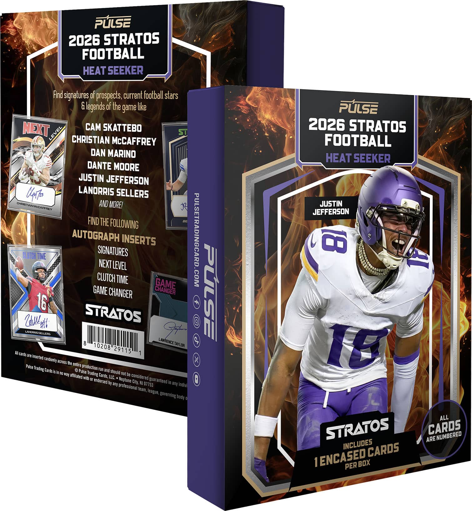 2026 Pulse Stratos Football Heat Seeker Box