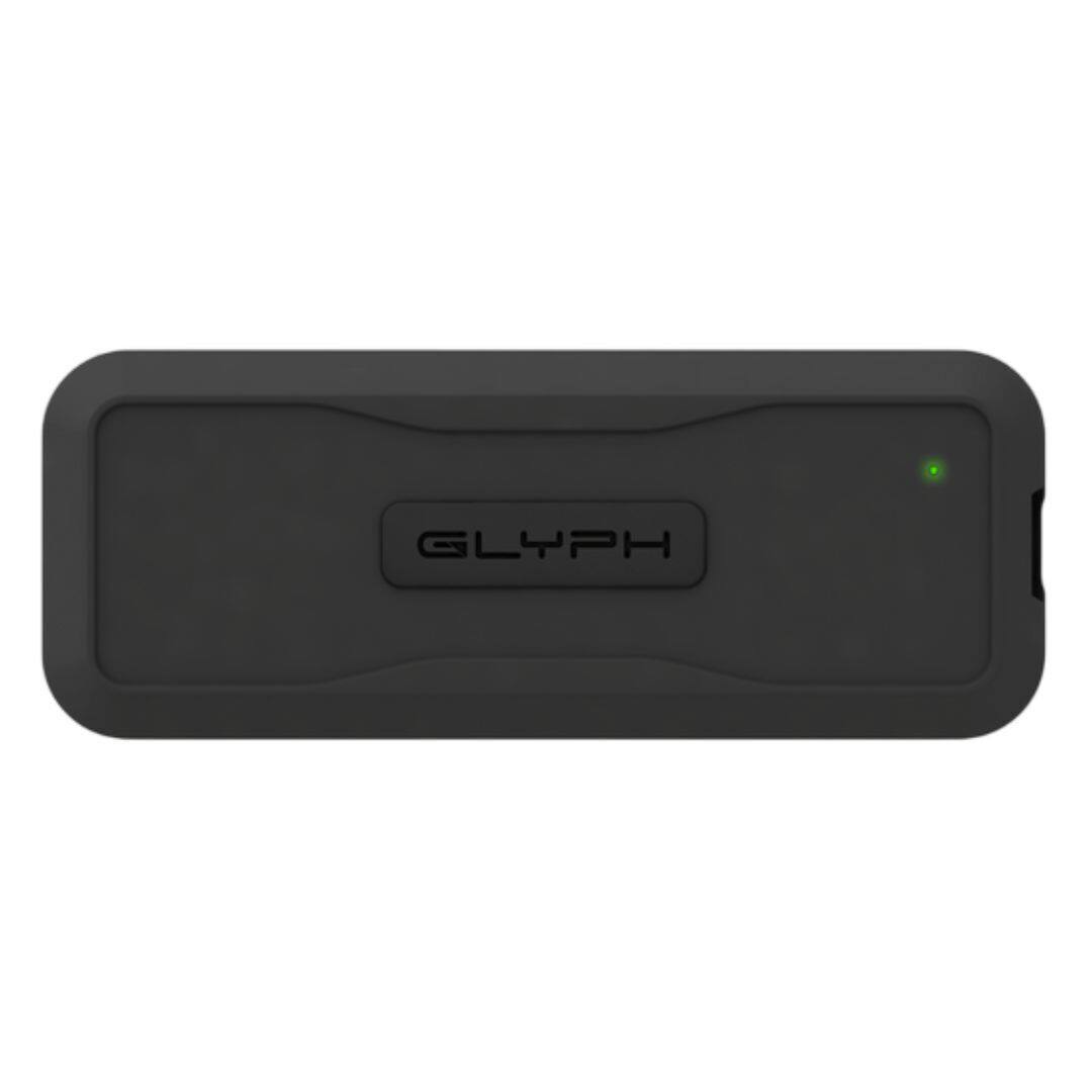 Front. Glyph - Glyph Atom EV SSD, USB-C (3.2, Gen 2), USB 3.0, Compatible with Thunderbolt 3 (2TB).