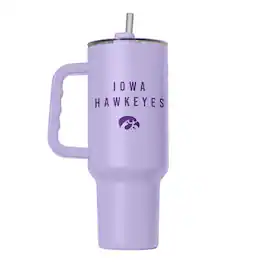 Logo Brands - Iowa Hawkeyes 40oz. Lavender Soft Touch Tumbler - Multicolor