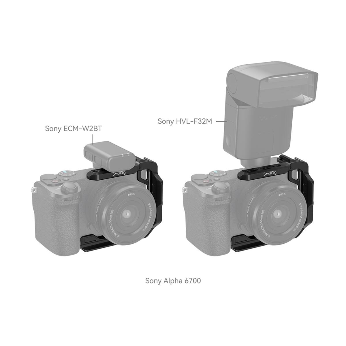 Sony ECM-W2BT  
Sony HVL-F32M  
Sony Alpha 6700