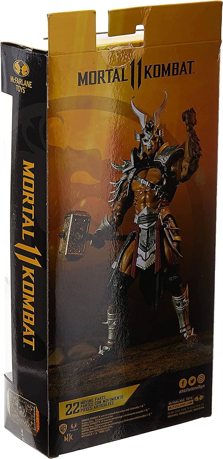 McFarlane Toys Mortal Kombat 7 Inch Action Figure | Shao Kahn