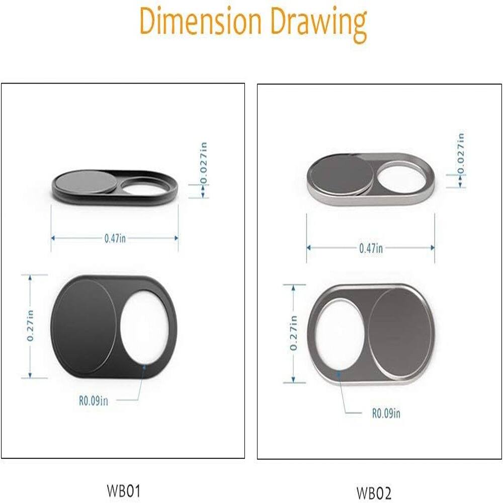 Dimension Drawing

WB01  
0.027in +0.027in  
0.47in  
0.27in  
R0.09in  

WB02  
0.027in +0.027in  
0.47in  
0.27in  
R0.09in