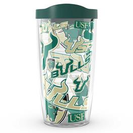 Tervis - South Florida Bulls 16oz. Allover Classic Tumbler - Multicolor