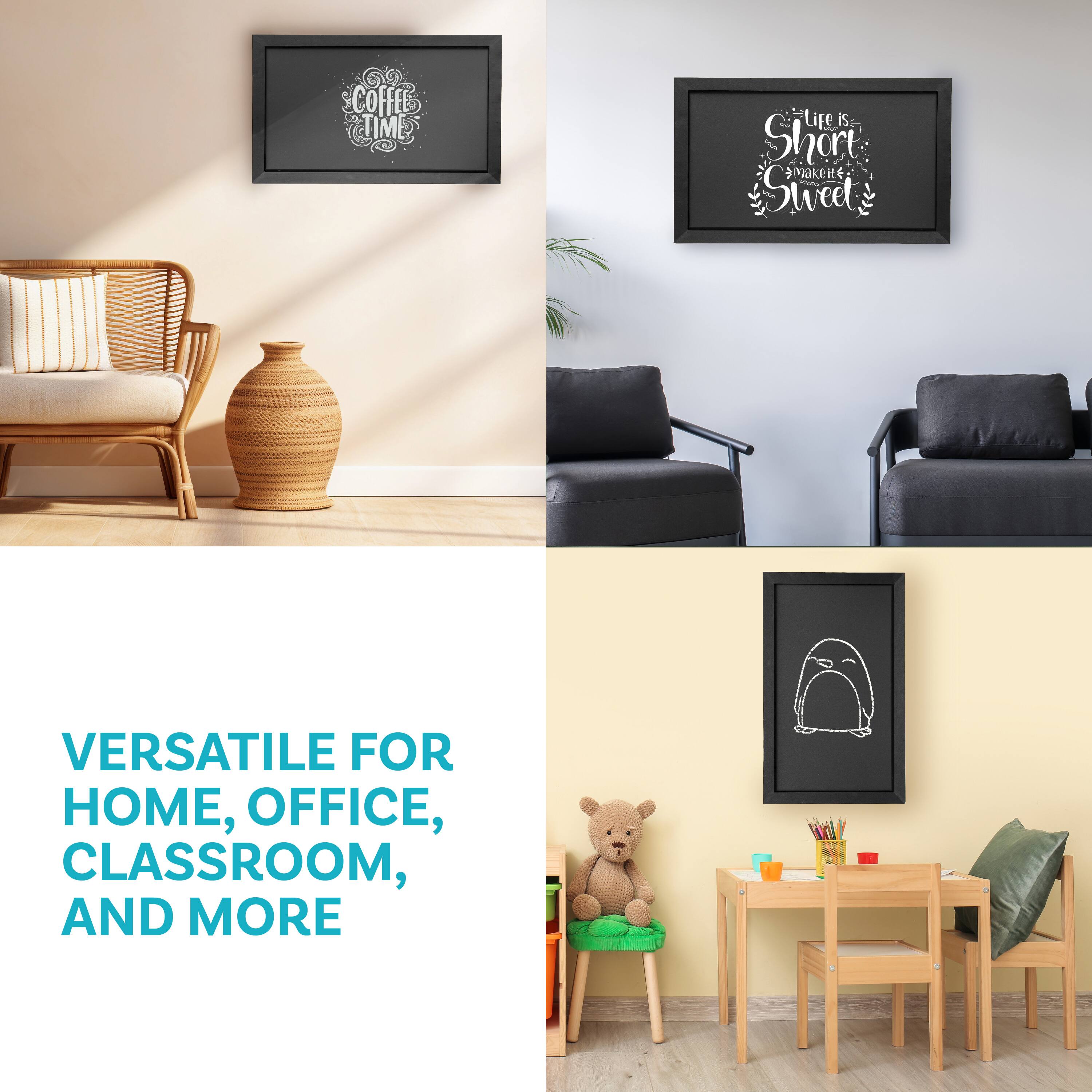 COFFEE TIME  
Life is Short Make it Sweet  

VERSATILE FOR HOME, OFFICE, CLASSROOM, AND MORE