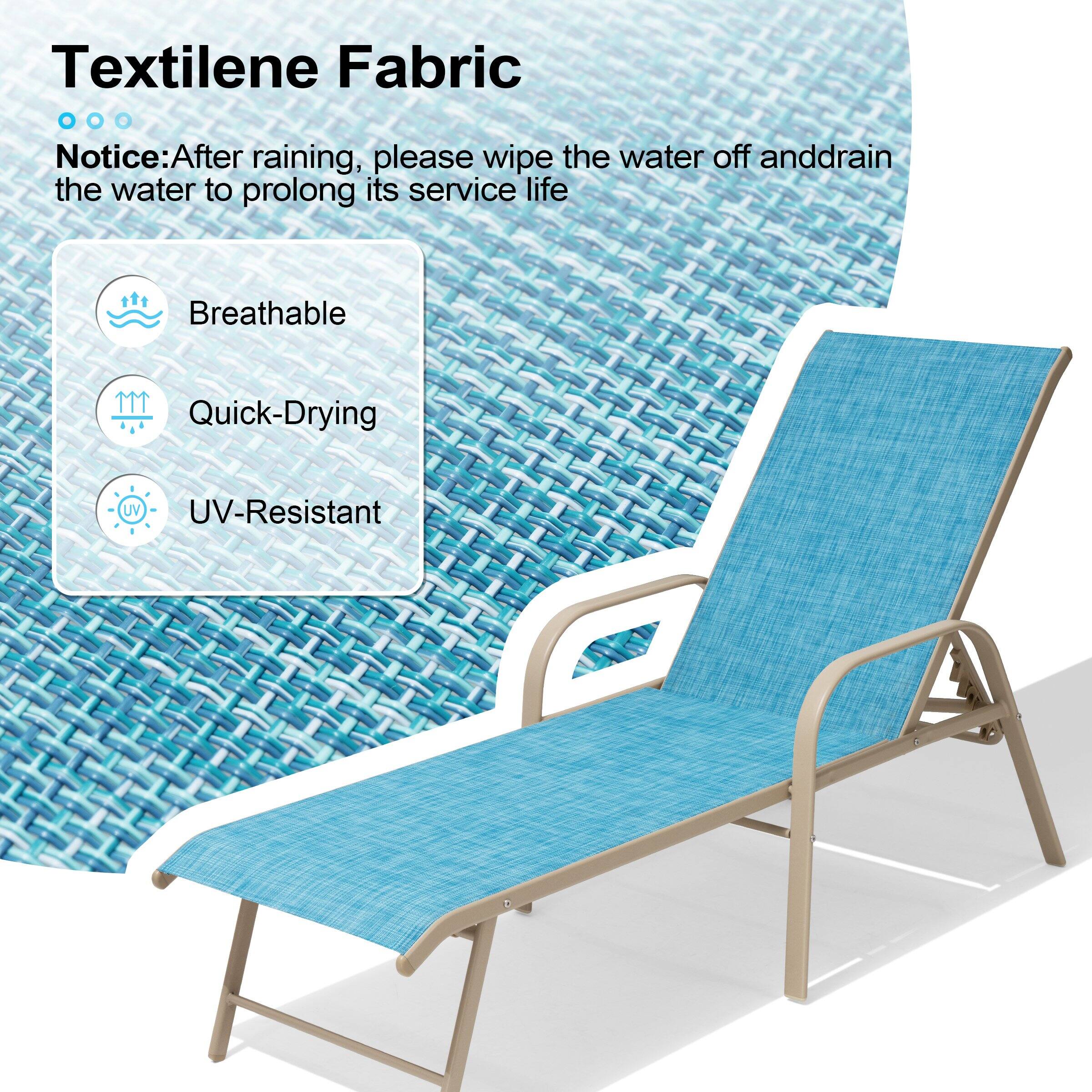 Textilene Fabric

Notice: After raining, please wipe the water off and drain the water to prolong its service life

- Breathable
- Quick-Drying
- UV-Resistant