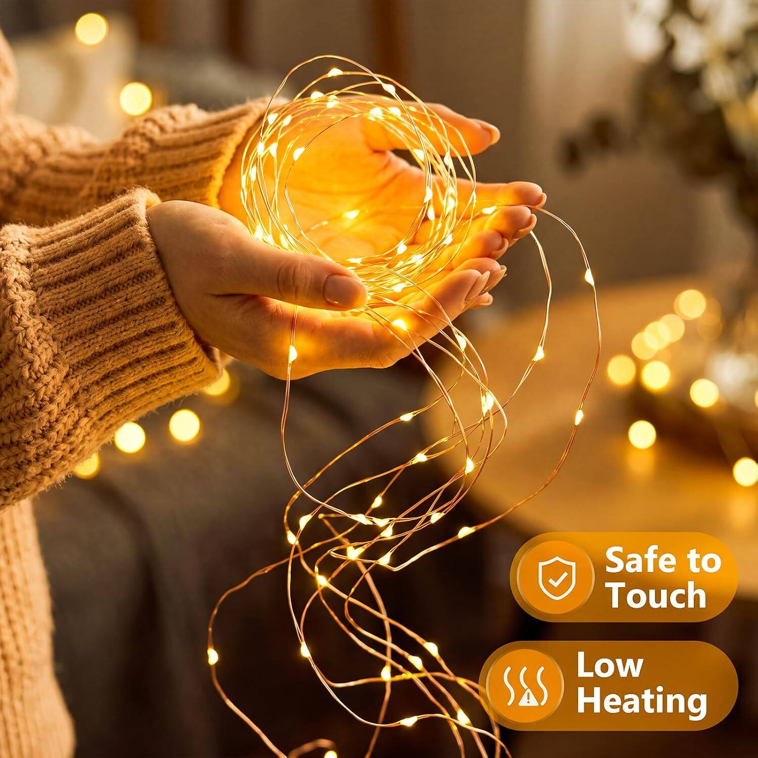 Safe to Touch  
Low Heating